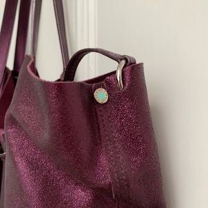 TIFFANY & CO, reversible leather tote